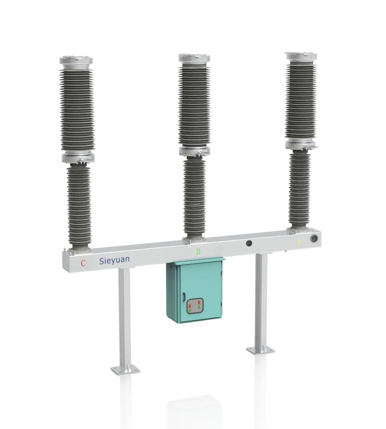 Foto de producto del interruptor autom&aacute;tico de tanque vivo sin SF6 de Sieyuan: 145 kV.