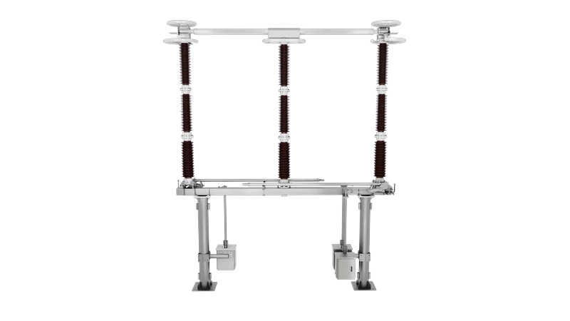 Foto de producto del seccionador horizontal de doble corte de tres columnas GW7B de Sieyuan.