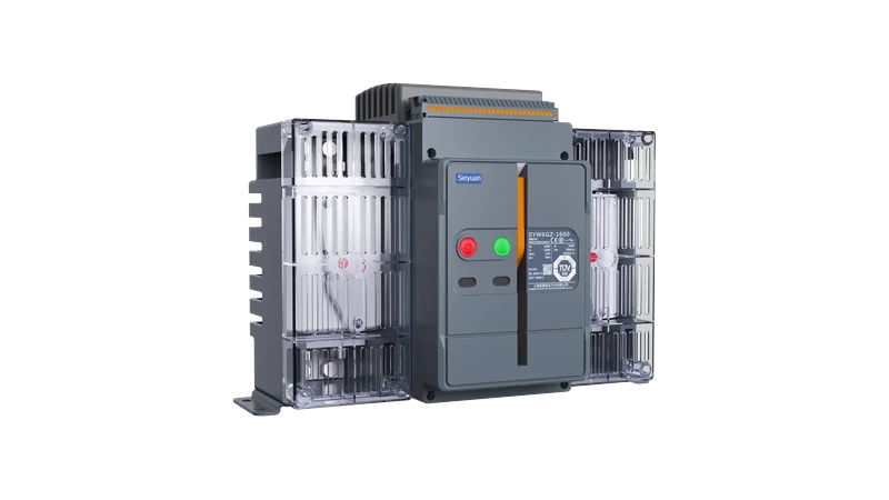 Foto de producto del interruptor-seccionador de CC y unidad combinada con fusibles de Sieyuan: combinaci&oacute;n a ambos lados.