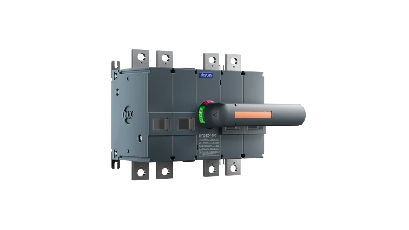Foto de producto del interruptor-seccionador rotativo de CC de Sieyuan.
