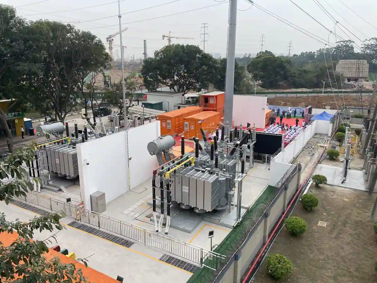 Foto del proyecto Subestación móvil EPC de Sieyuan.