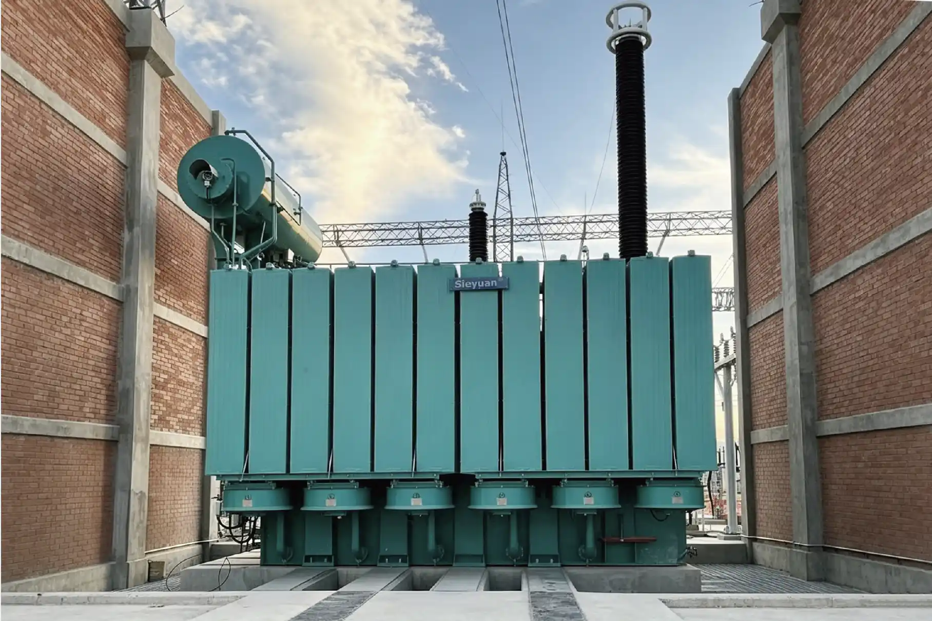 Transformador de potencia de 400 kV de Sieyuan Toshiba suministrado a una subestaci&oacute;n en Coahuila