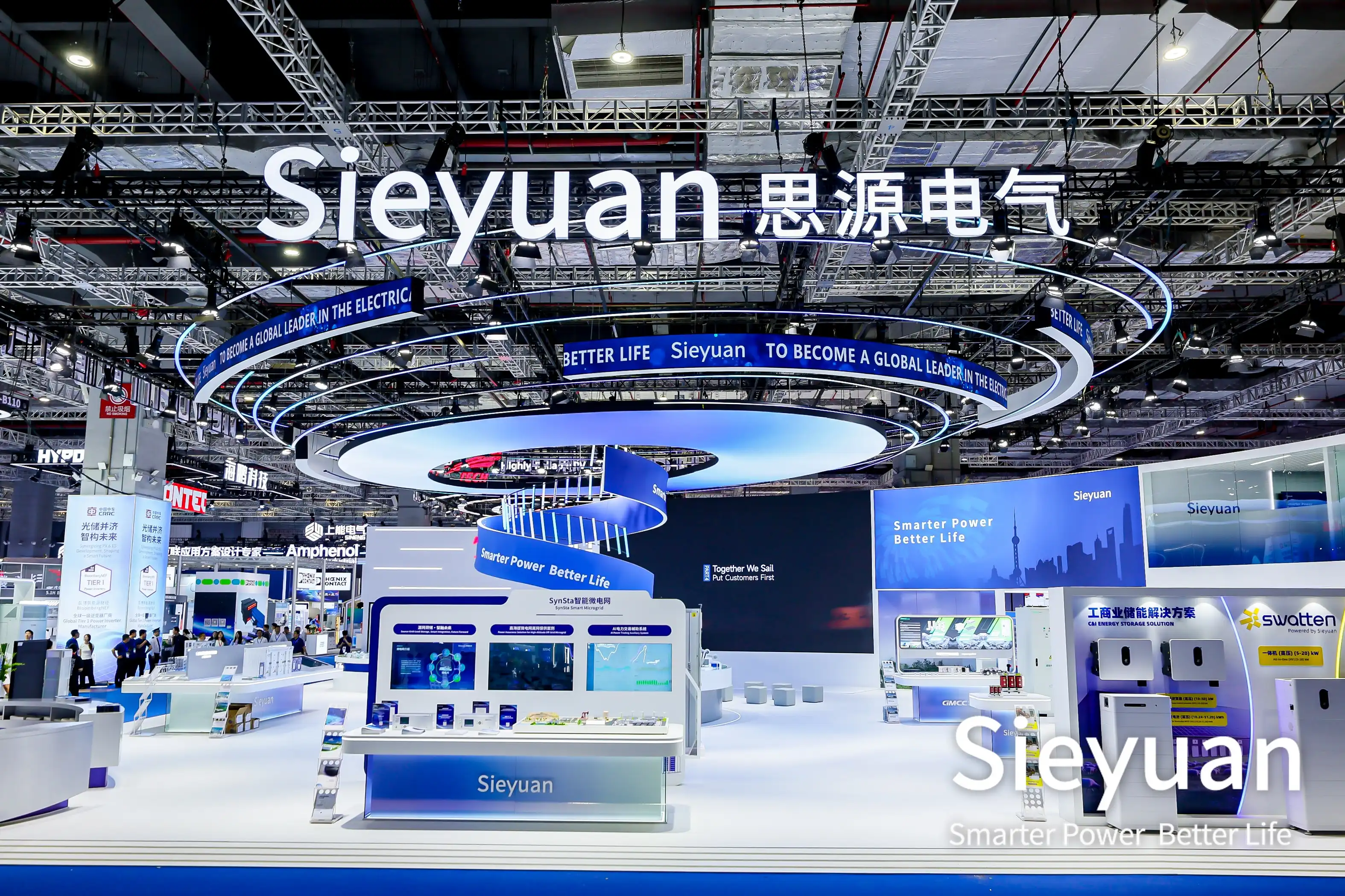Stand de Sieyuan en SNEC EXPO