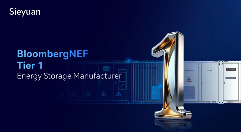 Sieyuan Electric, reconocida como fabricante de almacenamiento de energ&iacute;a Tier 1 por BloombergNEF