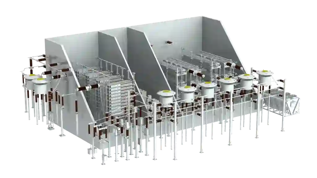 Render del E-STATCOM de Sieyuan Electric